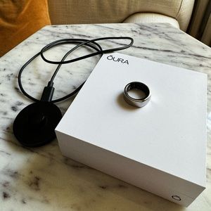 2023 Oura Heritage Silver Ring Size 7